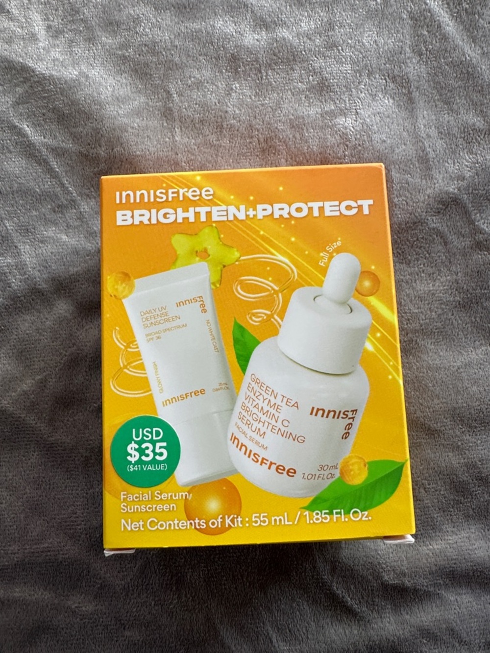 Innisfree Mini Vitamin C Rapid Brightening Gift Set for Dark Spots